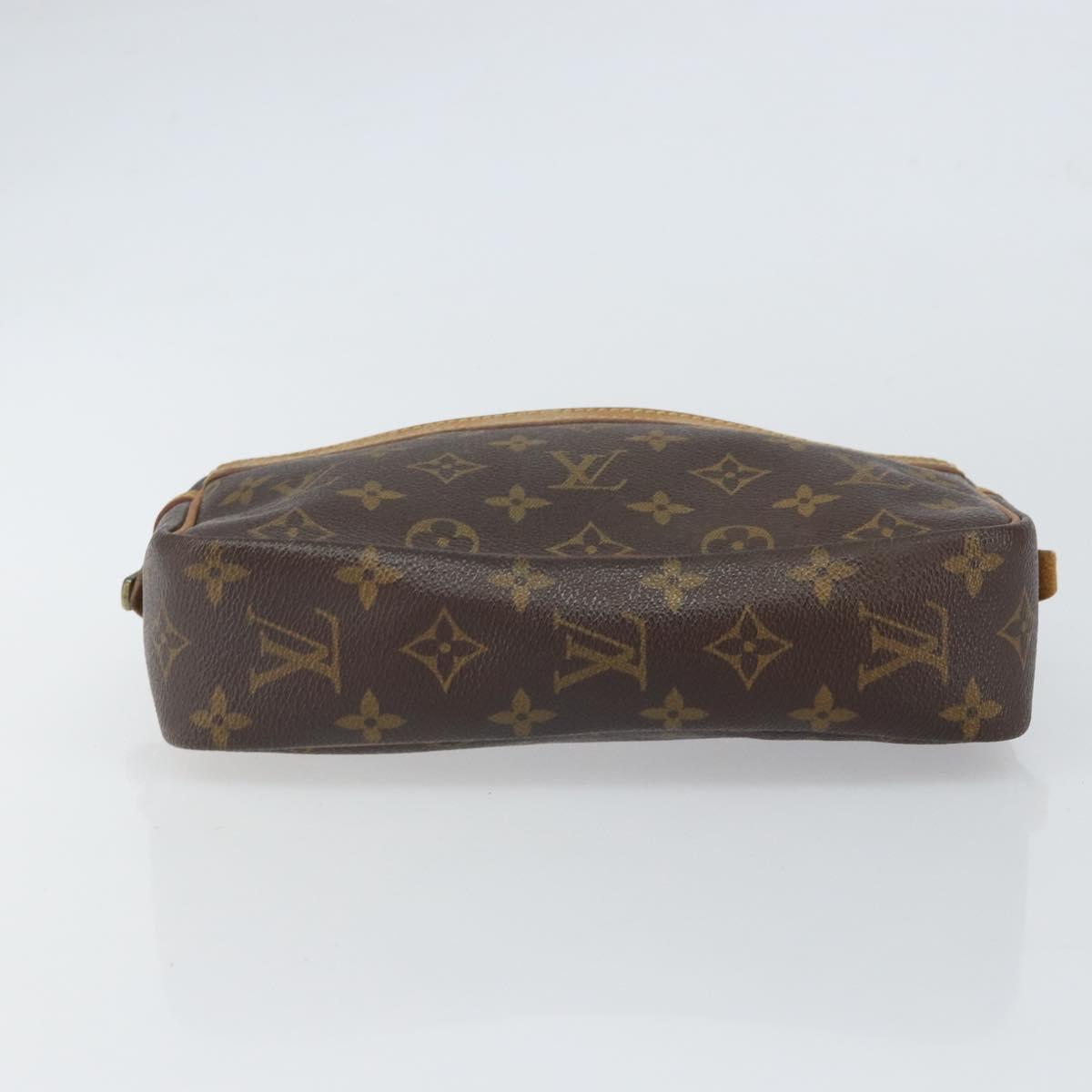 LOUIS VUITTON Monogram Compiegne 23 Clutch Bag M51847 LV Auth 164155