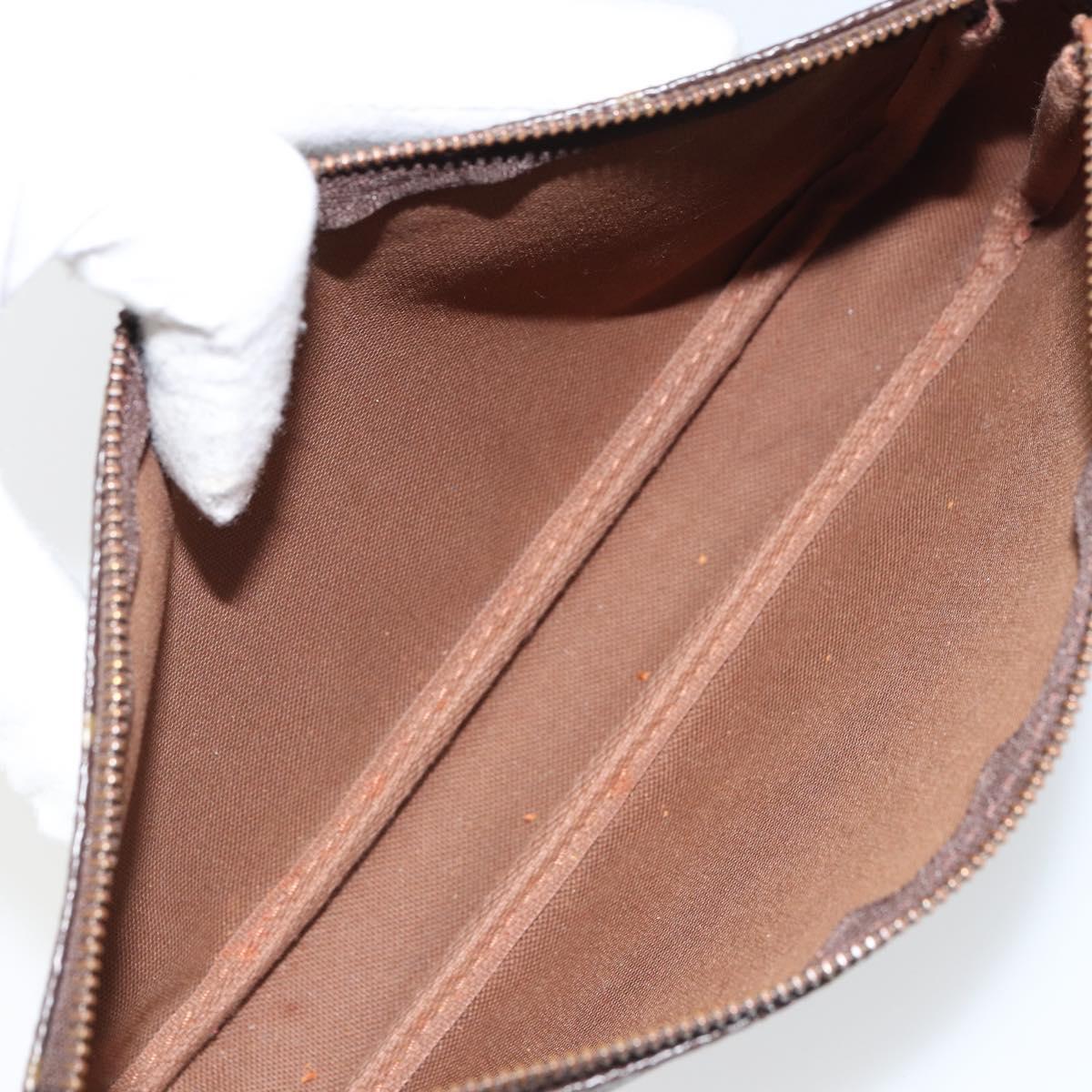 LOUIS VUITTON Monogram Pochette Accessoires Pouch M51980 LV Auth 164158
