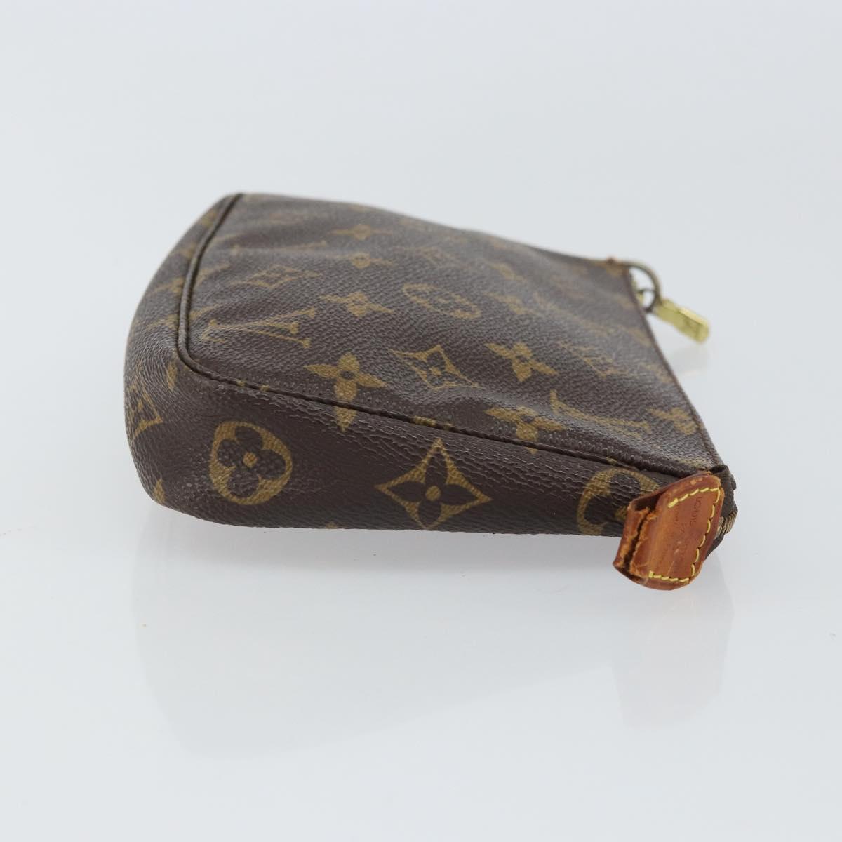 LOUIS VUITTON Monogram Pochette Accessoires Pouch M51980 LV Auth 164158