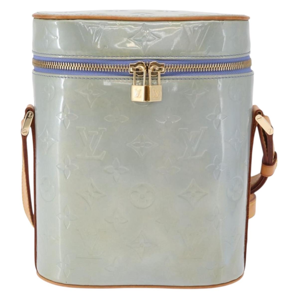 LOUIS VUITTON Monogram Vernis Sullivan Vertical Bag Lavande M91258 Auth 164173