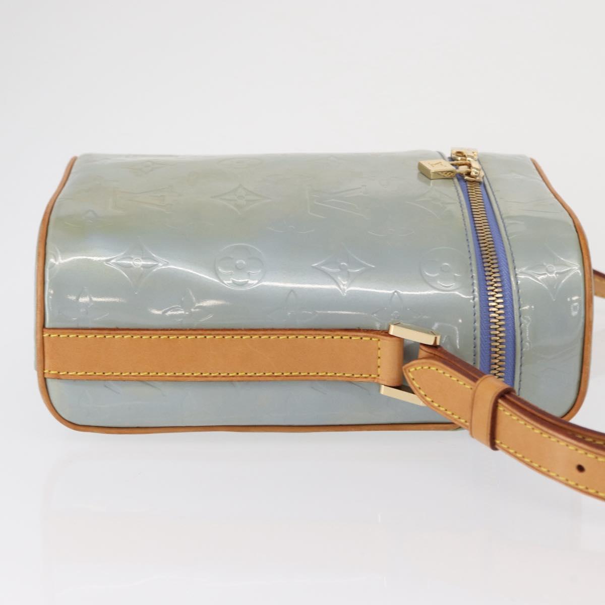 LOUIS VUITTON Monogram Vernis Sullivan Vertical Bag Lavande M91258 Auth 164173