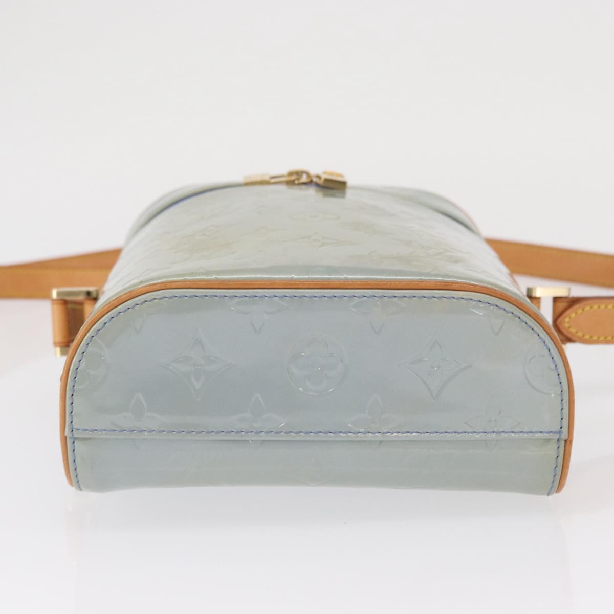 LOUIS VUITTON Monogram Vernis Sullivan Vertical Bag Lavande M91258 Auth 164173