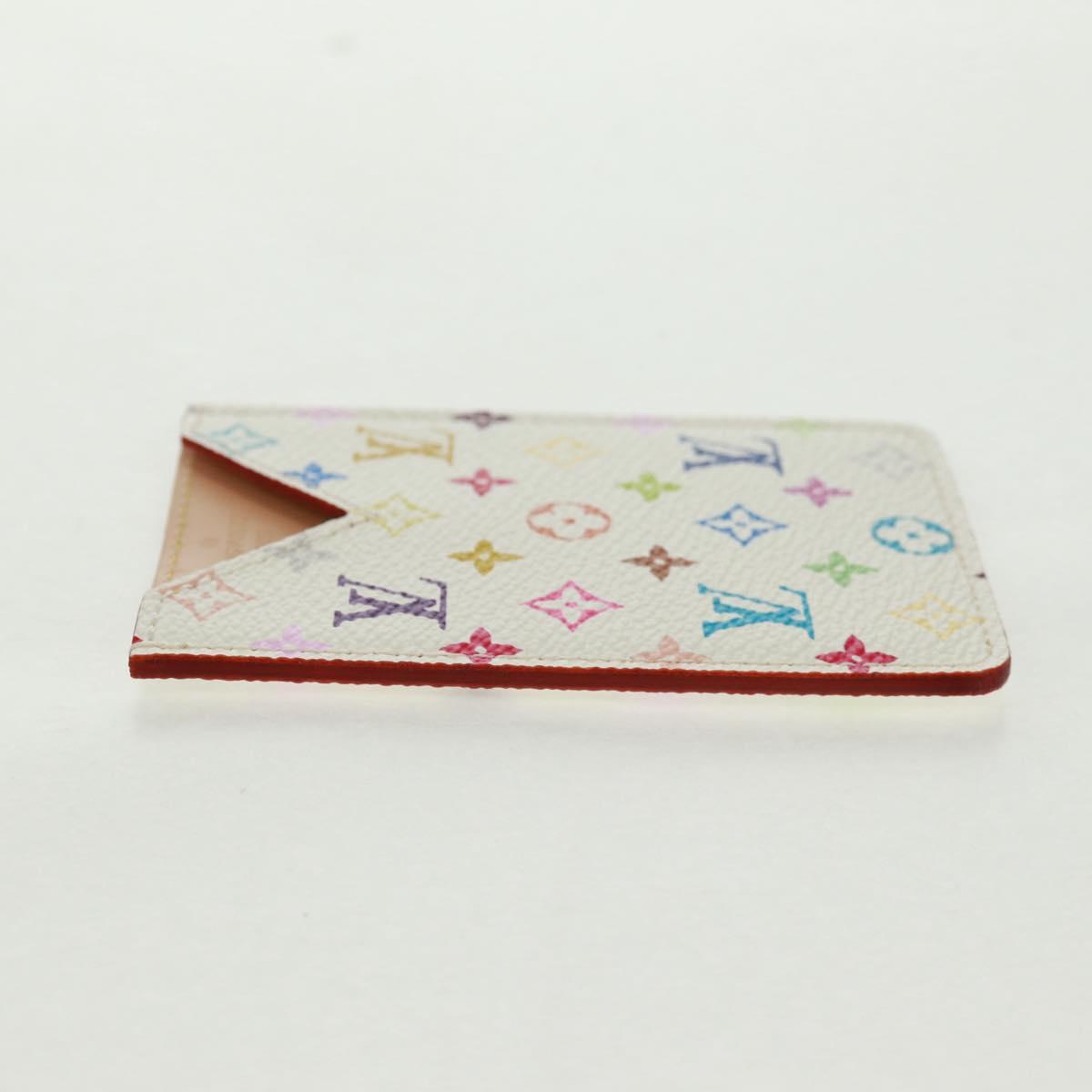 LOUIS VUITTON Monogram Multicolor Etui Miroir White M92651 LV Auth 164175SAV