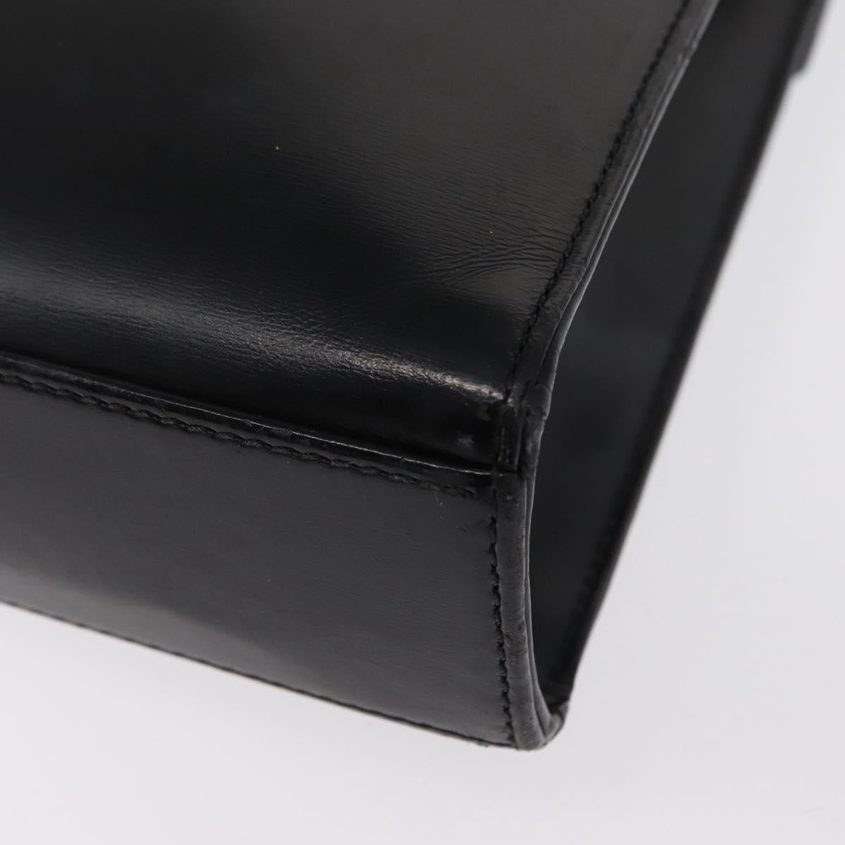 LOUIS VUITTON Epi Opera Line Spartan Bag Leather Black Noir M63942 Auth 164186