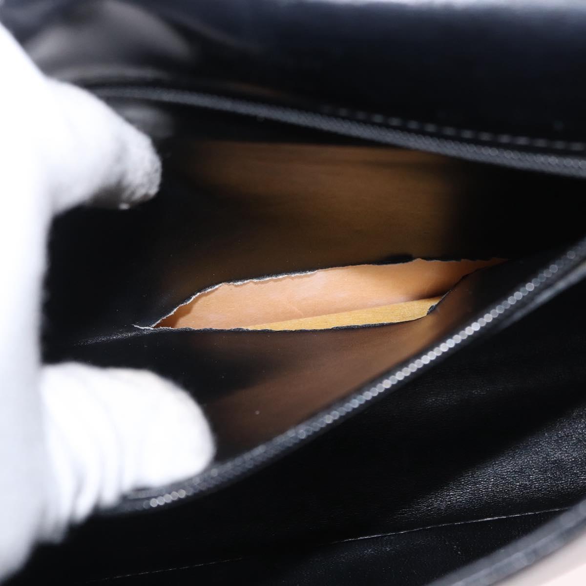 LOUIS VUITTON Epi Opera Line Spartan Bag Leather Black Noir M63942 Auth 164186