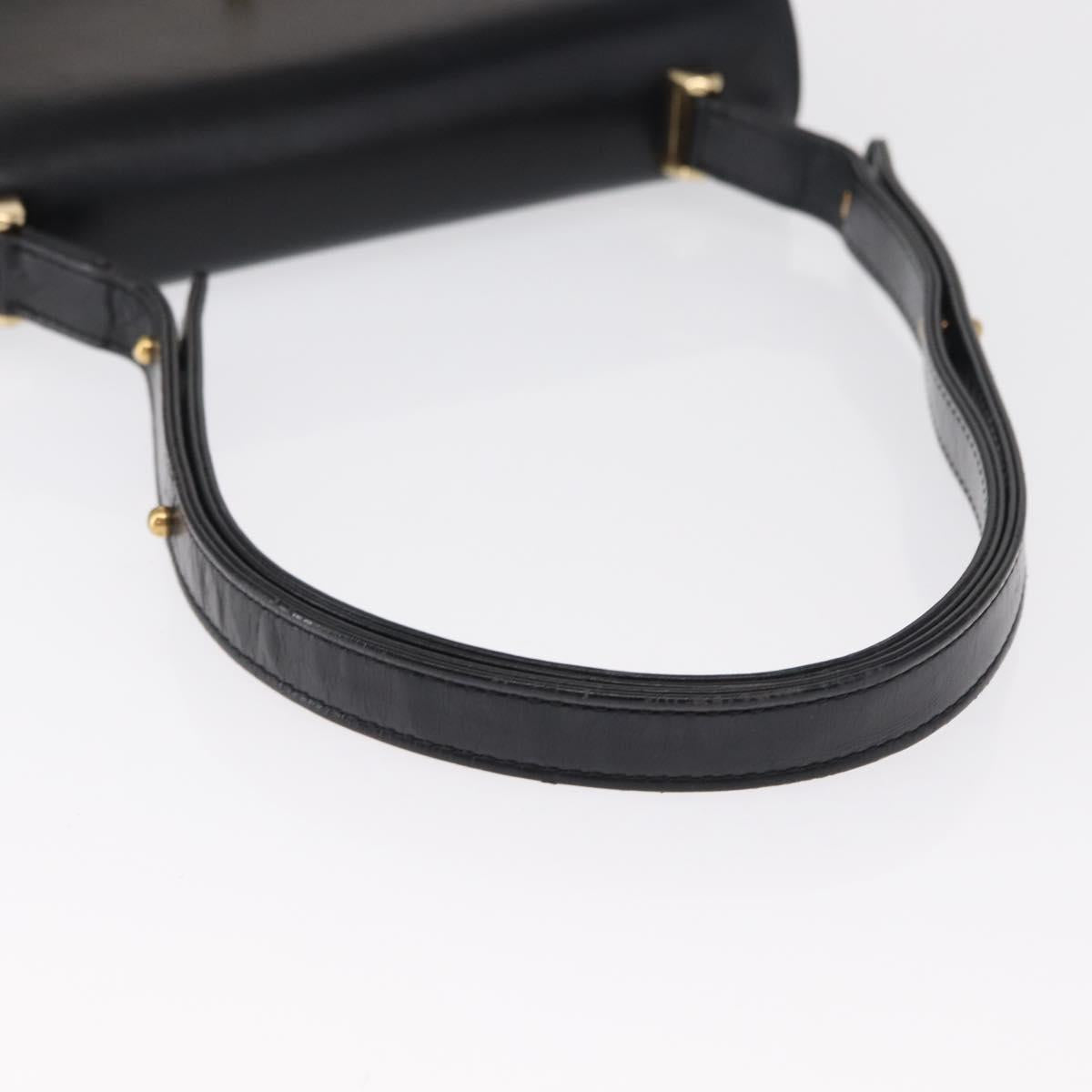 LOUIS VUITTON Epi Opera Line Spartan Bag Leather Black Noir M63942 Auth 164186