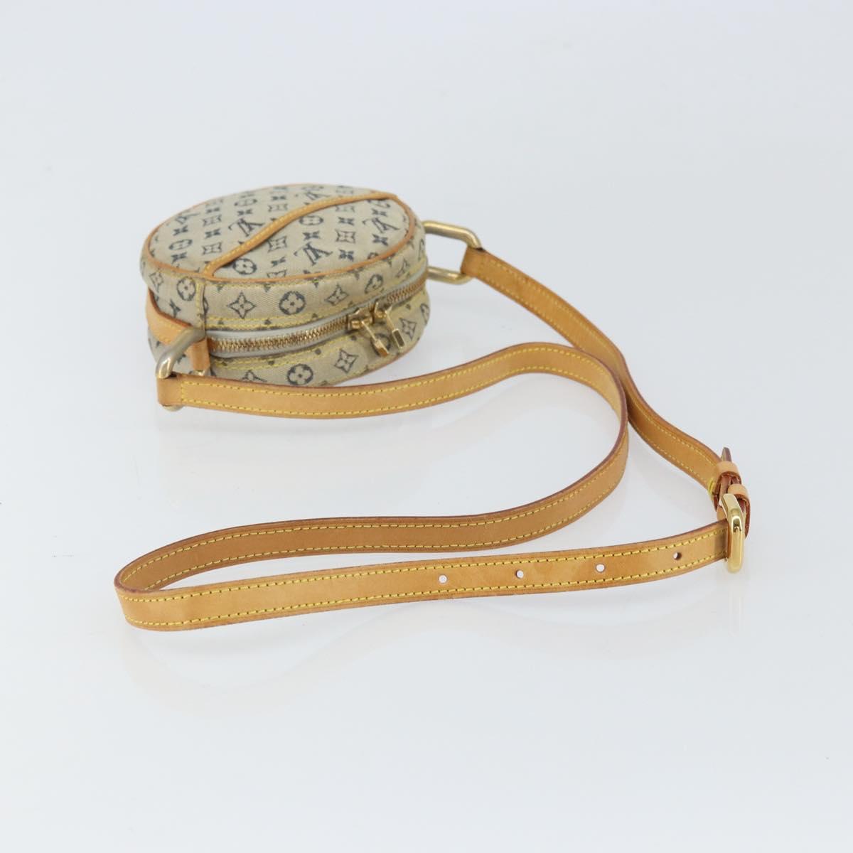 LOUIS VUITTON Monogram Mini Jeanne PM Shoulder Bag Blue M92001 LV Auth 164196
