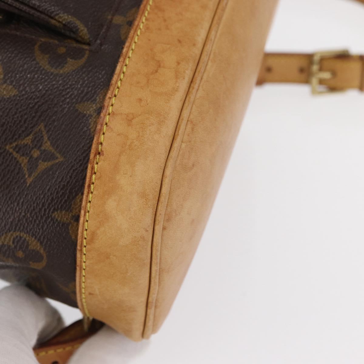 LOUIS VUITTON Monogram Montsouris MM Backpack M51136 LV Auth 164197