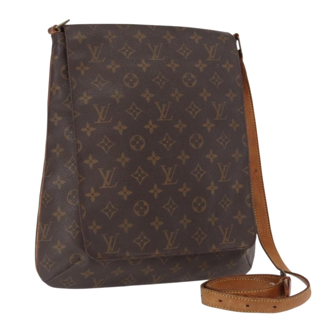 LOUIS VUITTON Monogram Musette Shoulder Bag M51256 LV Auth 164198
