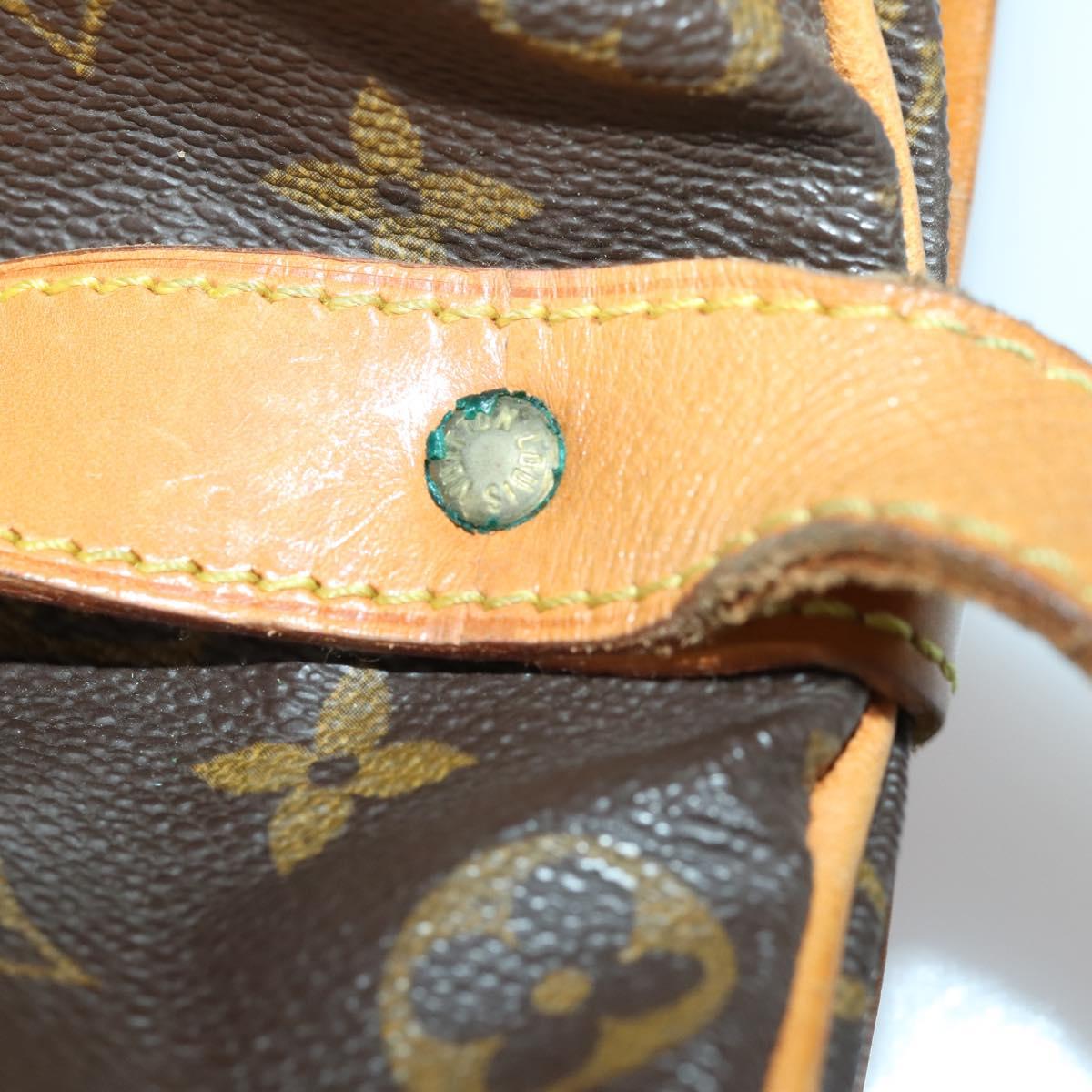 LOUIS VUITTON Monogram Saumur 35 Shoulder Bag M42254 LV Auth 164199