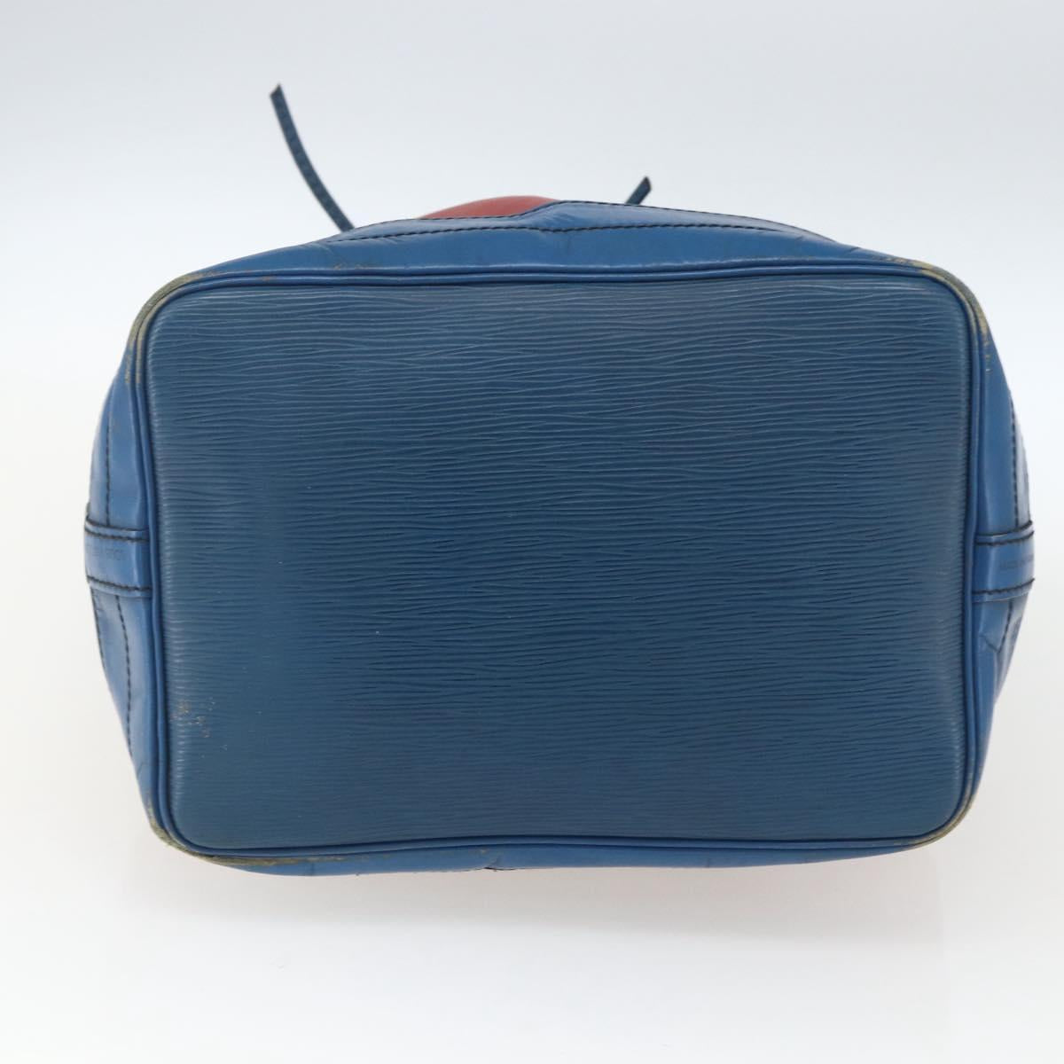 LOUIS VUITTON Epi Noe Shoulder Bag Bicolor Red Blue M44084 LV Auth 164203