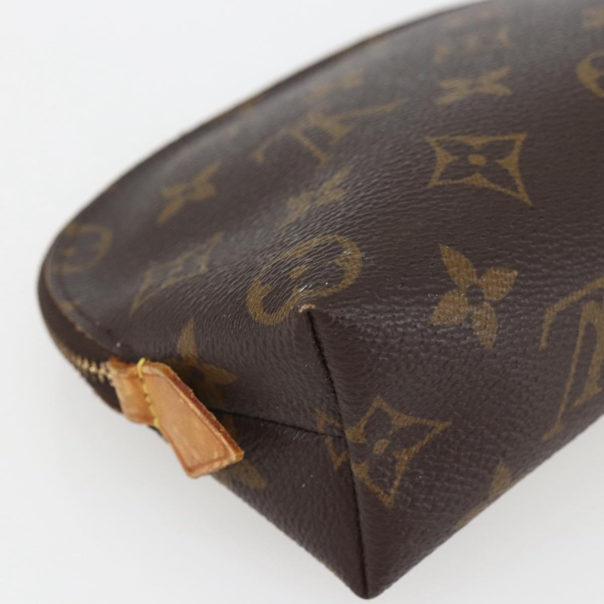 LOUIS VUITTON Monogram Pochette Cosmetic PM Pouch M43998 LV Auth 164227
