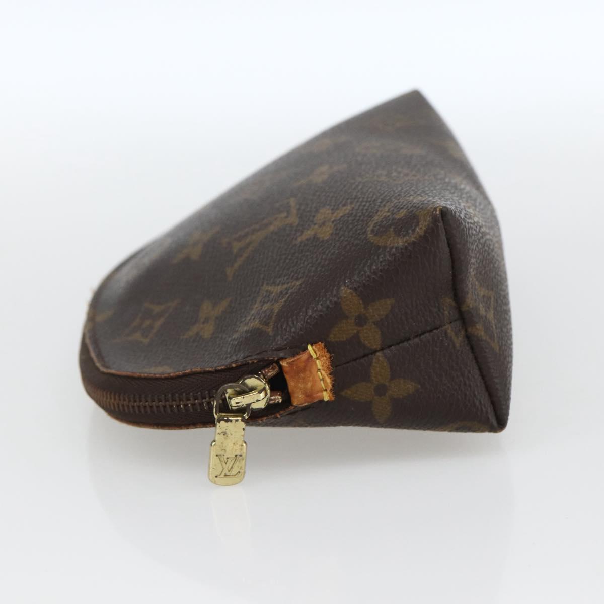 LOUIS VUITTON Monogram Pochette Cosmetic PM Pouch M43998 LV Auth 164227