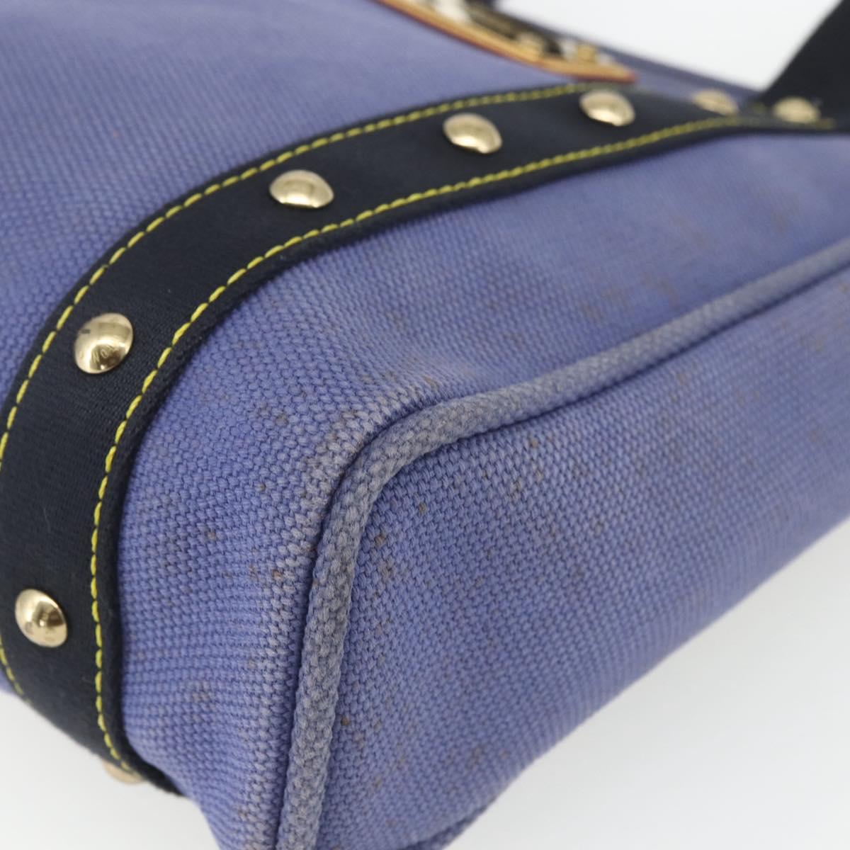 LOUIS VUITTON Antigua Cabas MM Tote Bag Blue M40087 LV Auth 164234