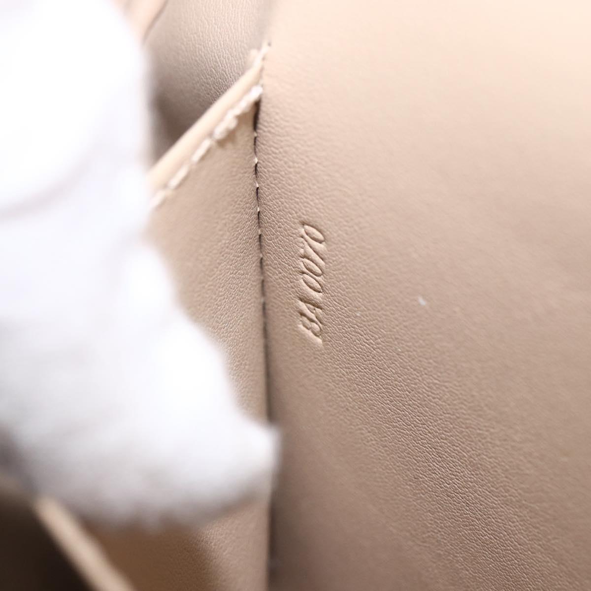 LOUIS VUITTON Monogram Vernis Thompson Street Bag Beige M91301 LV Auth 164244