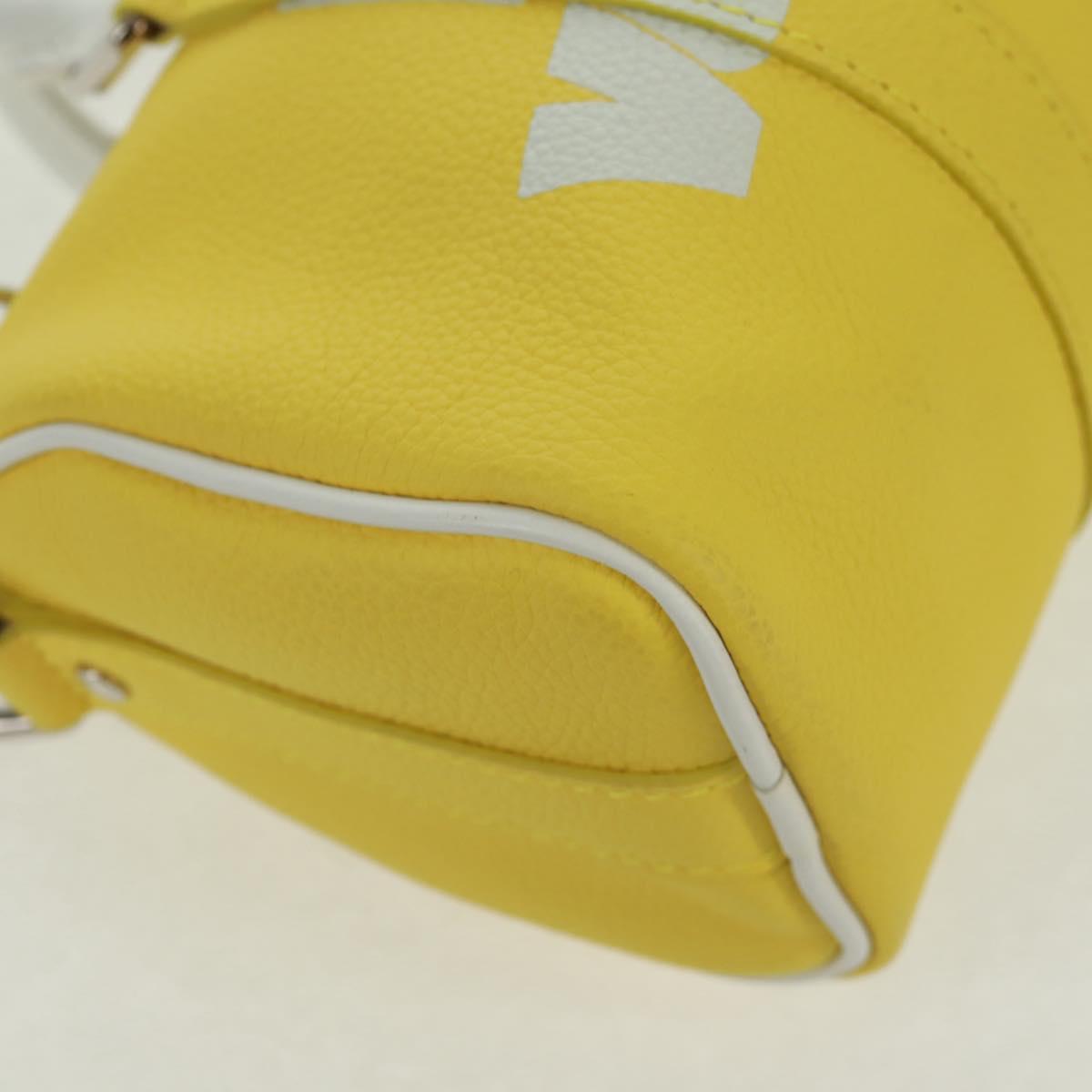 LOUIS VUITTON Monogram Everyday Keepall XS Hand Bag Yellow M80842 Auth 164249V