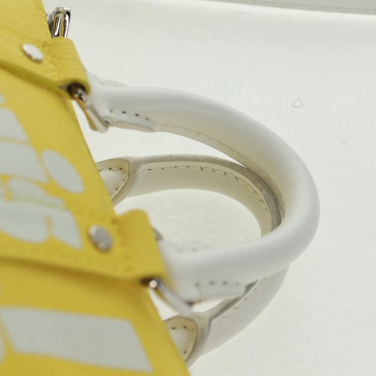 LOUIS VUITTON Monogram Everyday Keepall XS Hand Bag Yellow M80842 Auth 164249V