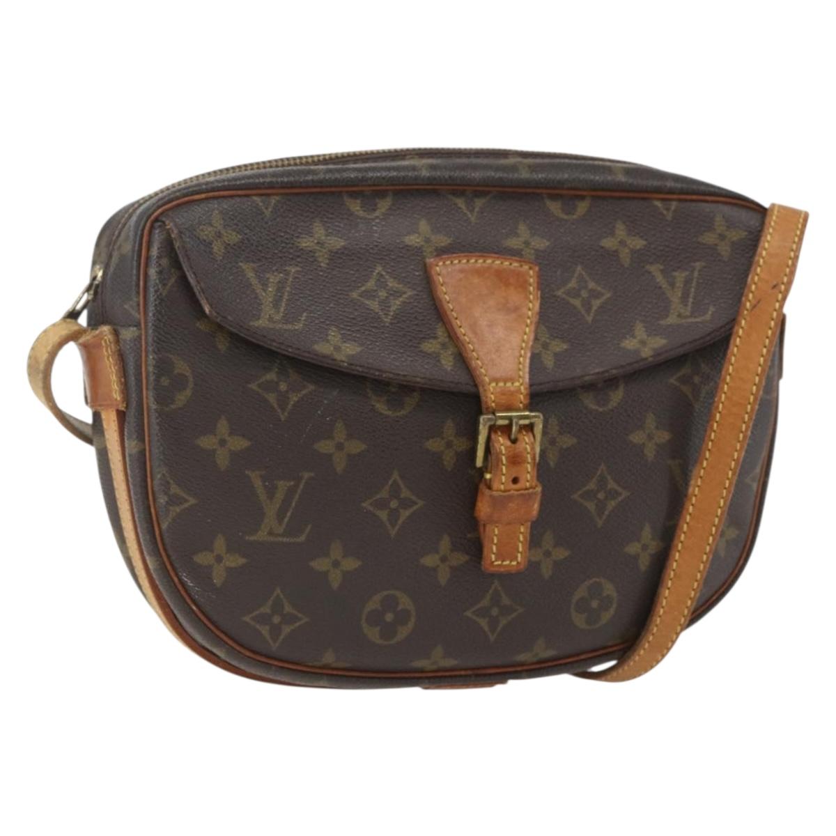 LOUIS VUITTON Monogram Jeune Fille MM Shoulder Bag M51226 LV Auth 164253A