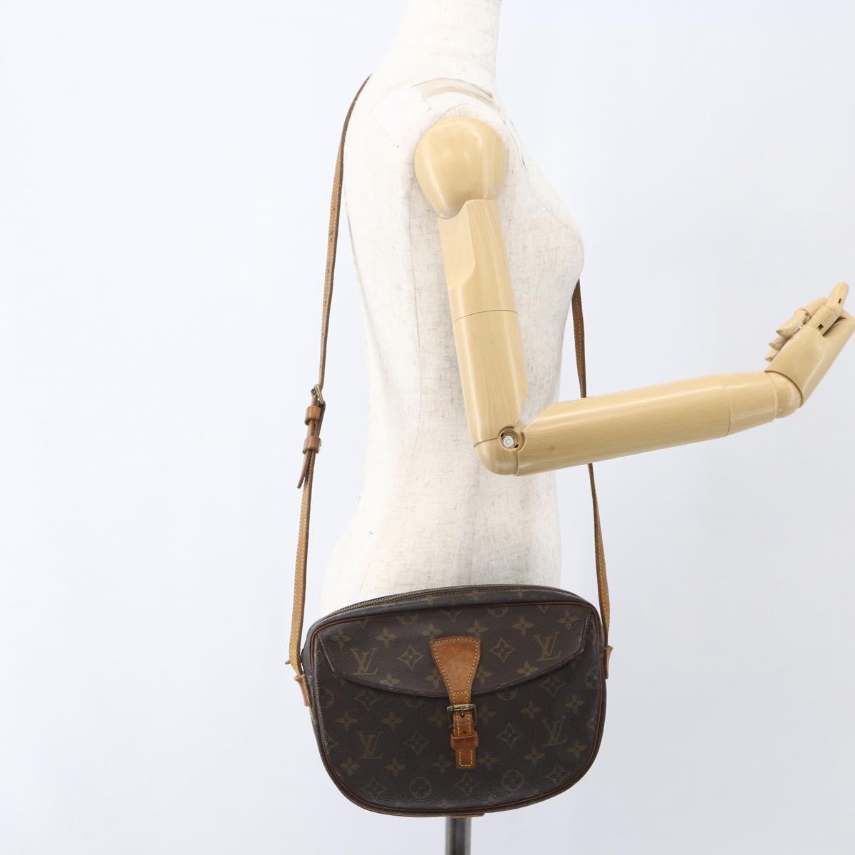 LOUIS VUITTON Monogram Jeune Fille MM Shoulder Bag M51226 LV Auth 164253A