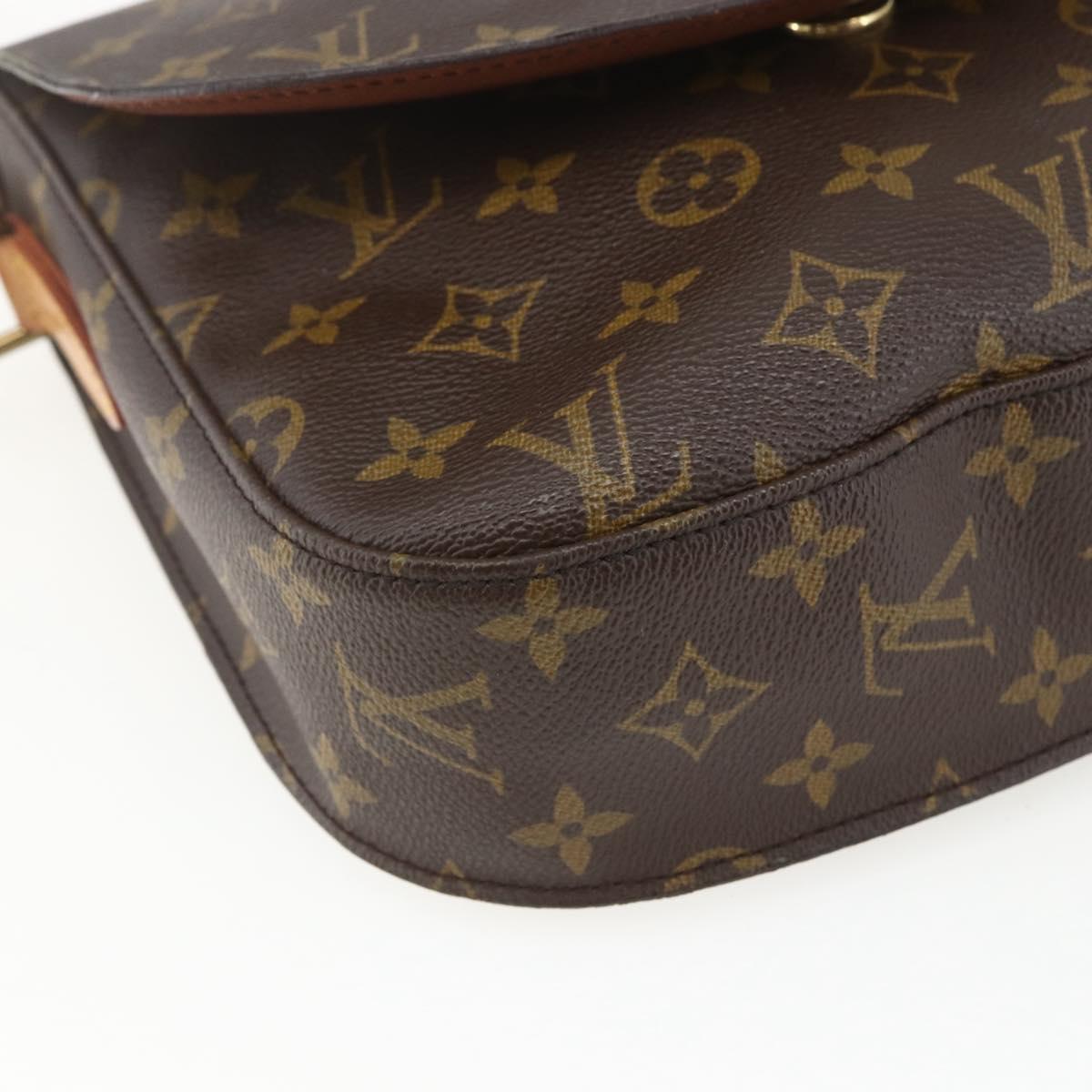 LOUIS VUITTON Monogram Saint Cloud GM Shoulder Bag M51242 LV Auth 164261