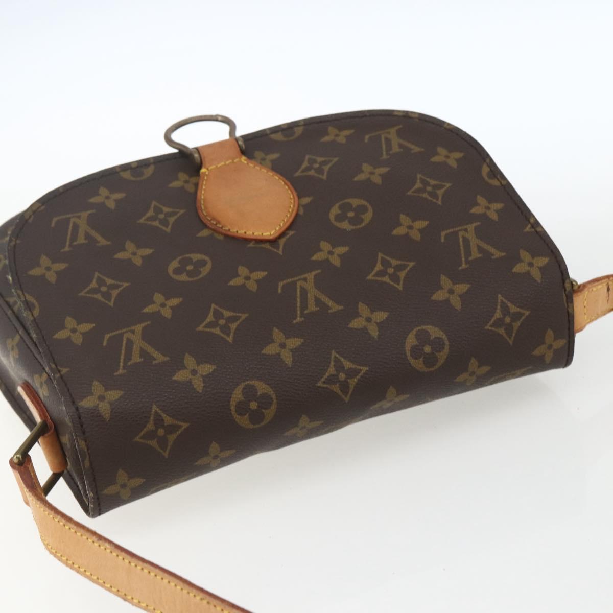 LOUIS VUITTON Monogram Saint Cloud GM Shoulder Bag M51242 LV Auth 164261