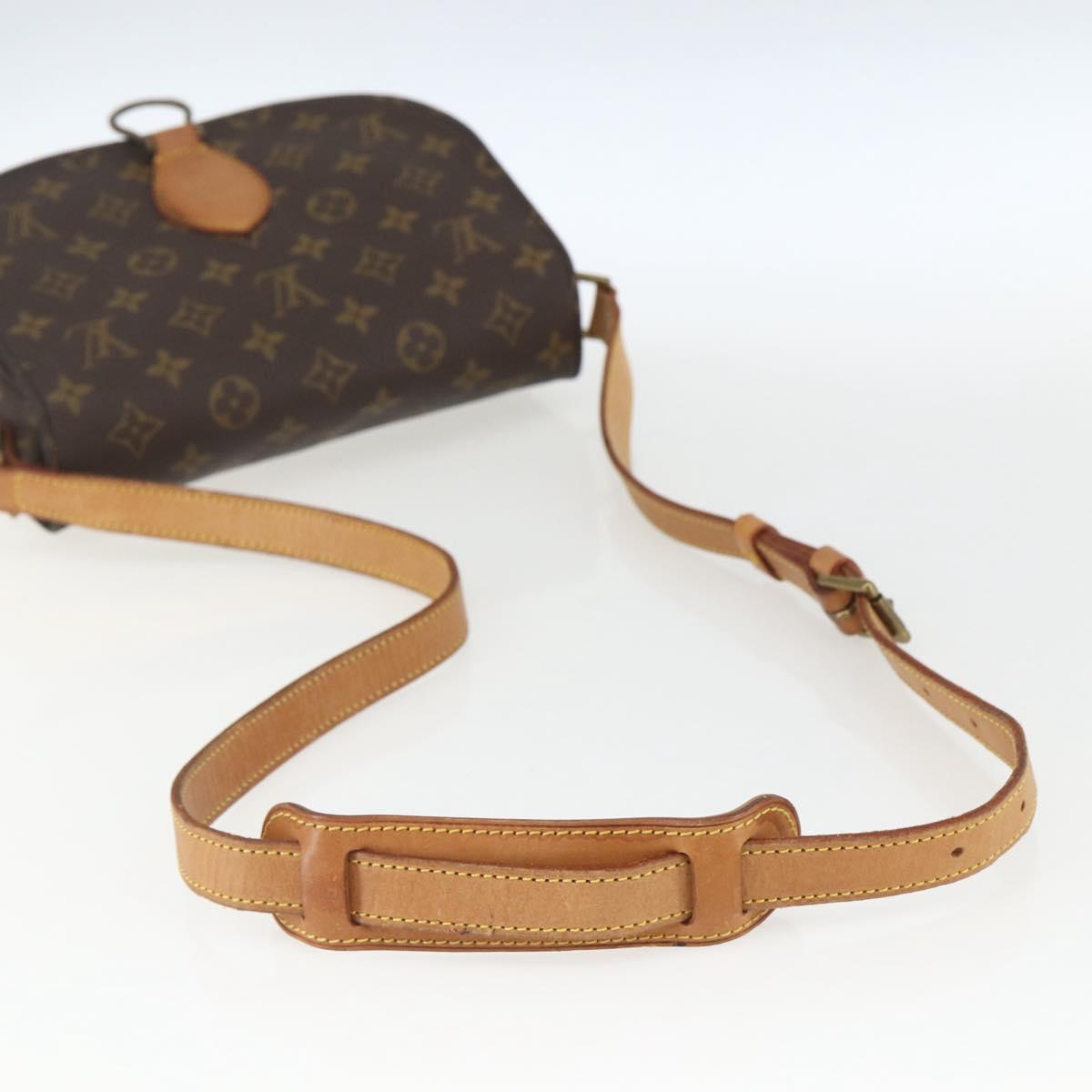 LOUIS VUITTON Monogram Saint Cloud GM Shoulder Bag M51242 LV Auth 164261