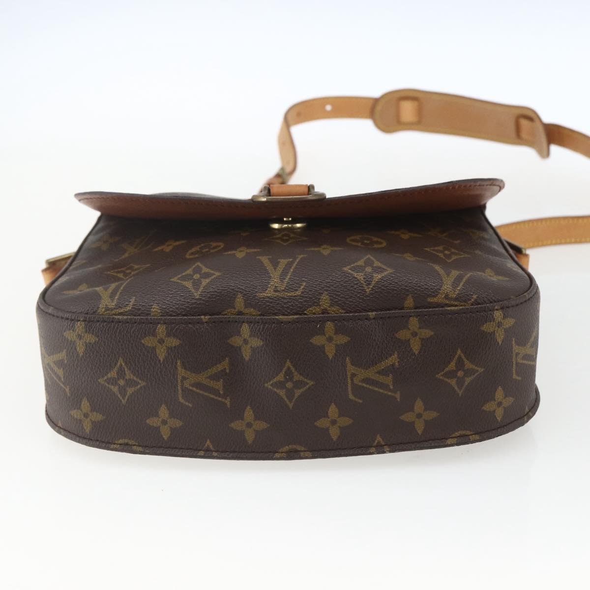 LOUIS VUITTON Monogram Saint Cloud GM Shoulder Bag M51242 LV Auth 164261