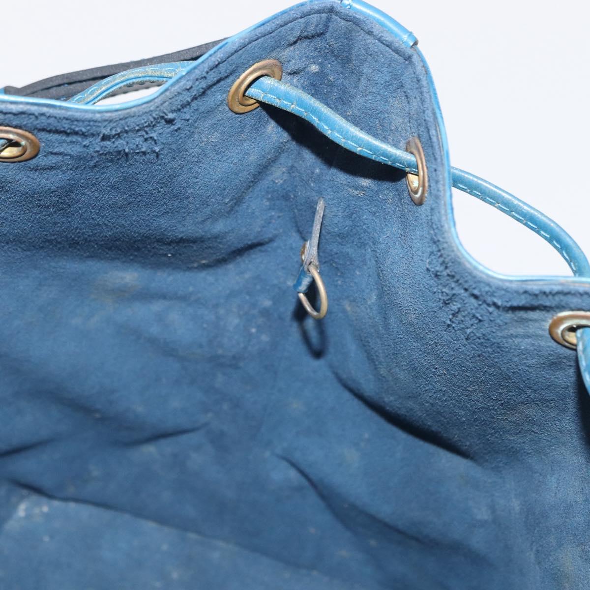 LOUIS VUITTON Epi Petit Noe Shoulder Bag Blue M44105 LV Auth 164271