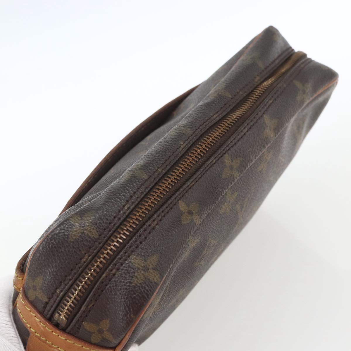 LOUIS VUITTON Monogram Compiegne 23 Clutch Bag M51847 LV Auth 164283