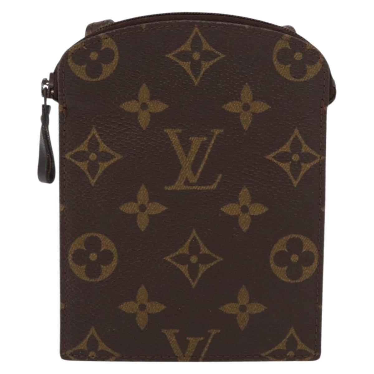 LOUIS VUITTON Monogram Pochette Secret Accessory Pouch M45484 LV Auth 164292