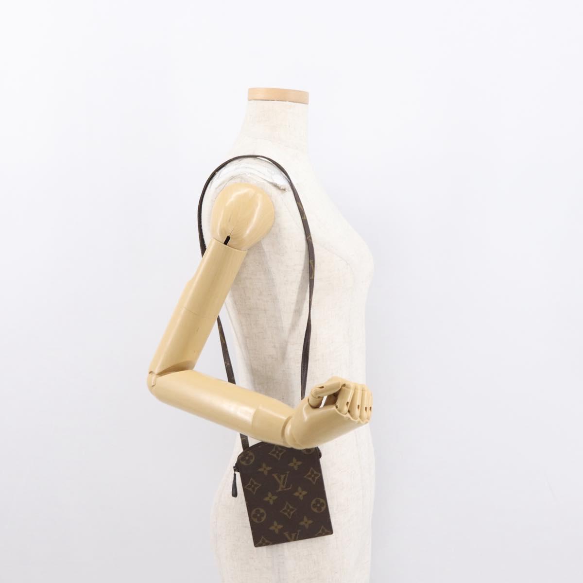 LOUIS VUITTON Monogram Pochette Secret Accessory Pouch M45484 LV Auth 164292