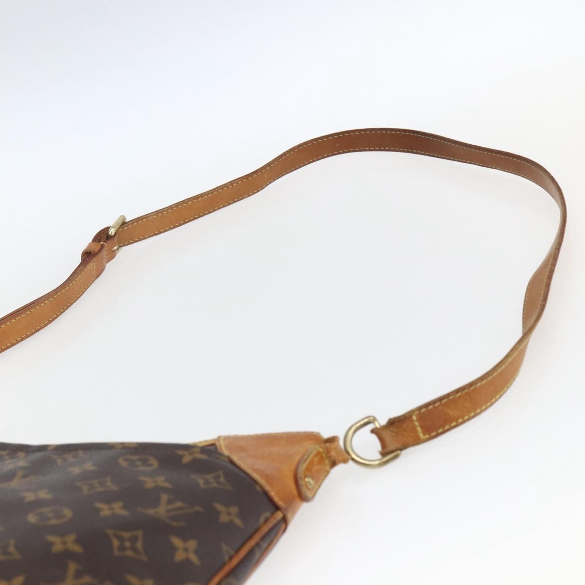 LOUIS VUITTON Monogram Odeon MM Shoulder Bag M56389 LV Auth 164317