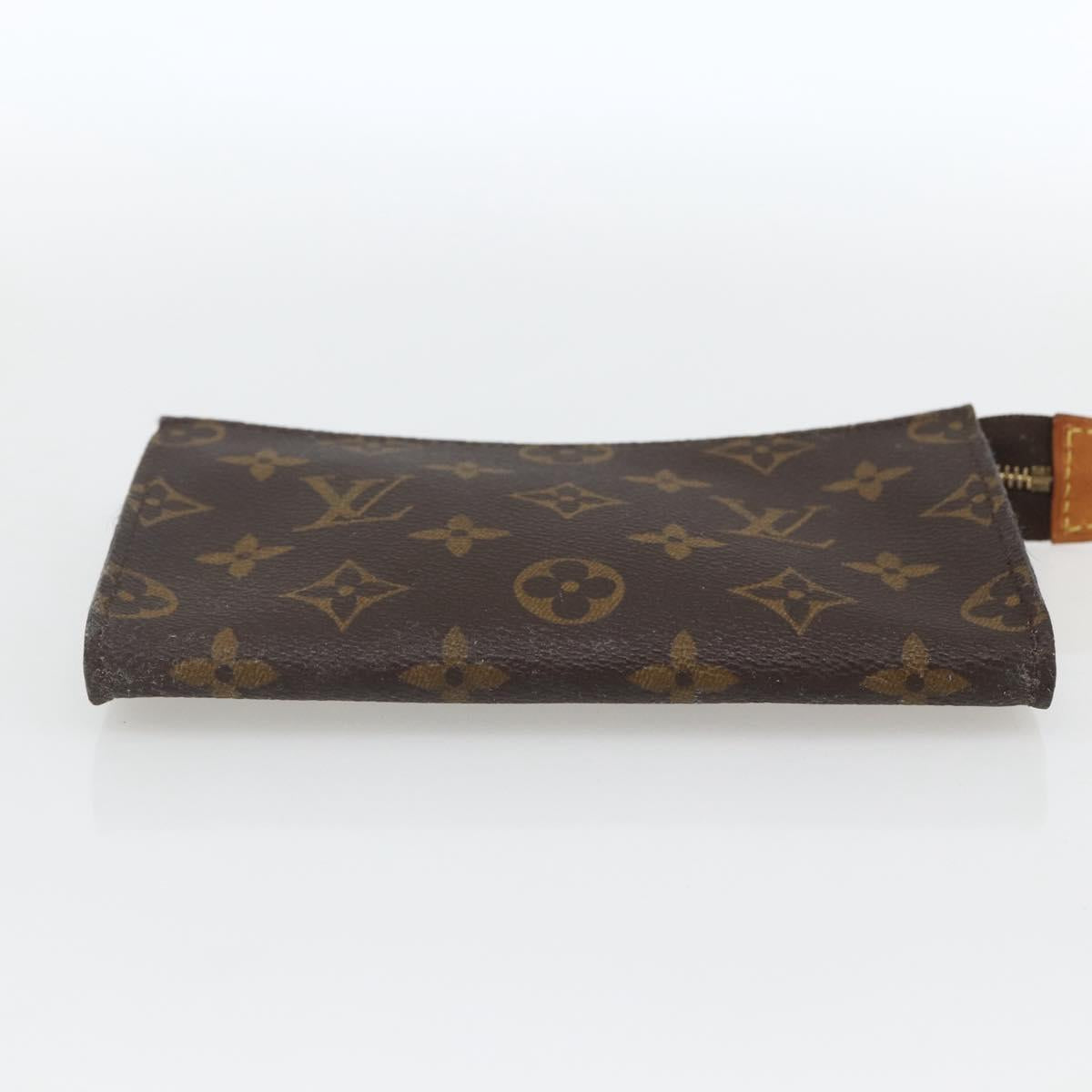 LOUIS VUITTON Monogram Bucket PM Accessory Pouch LV Auth 164319