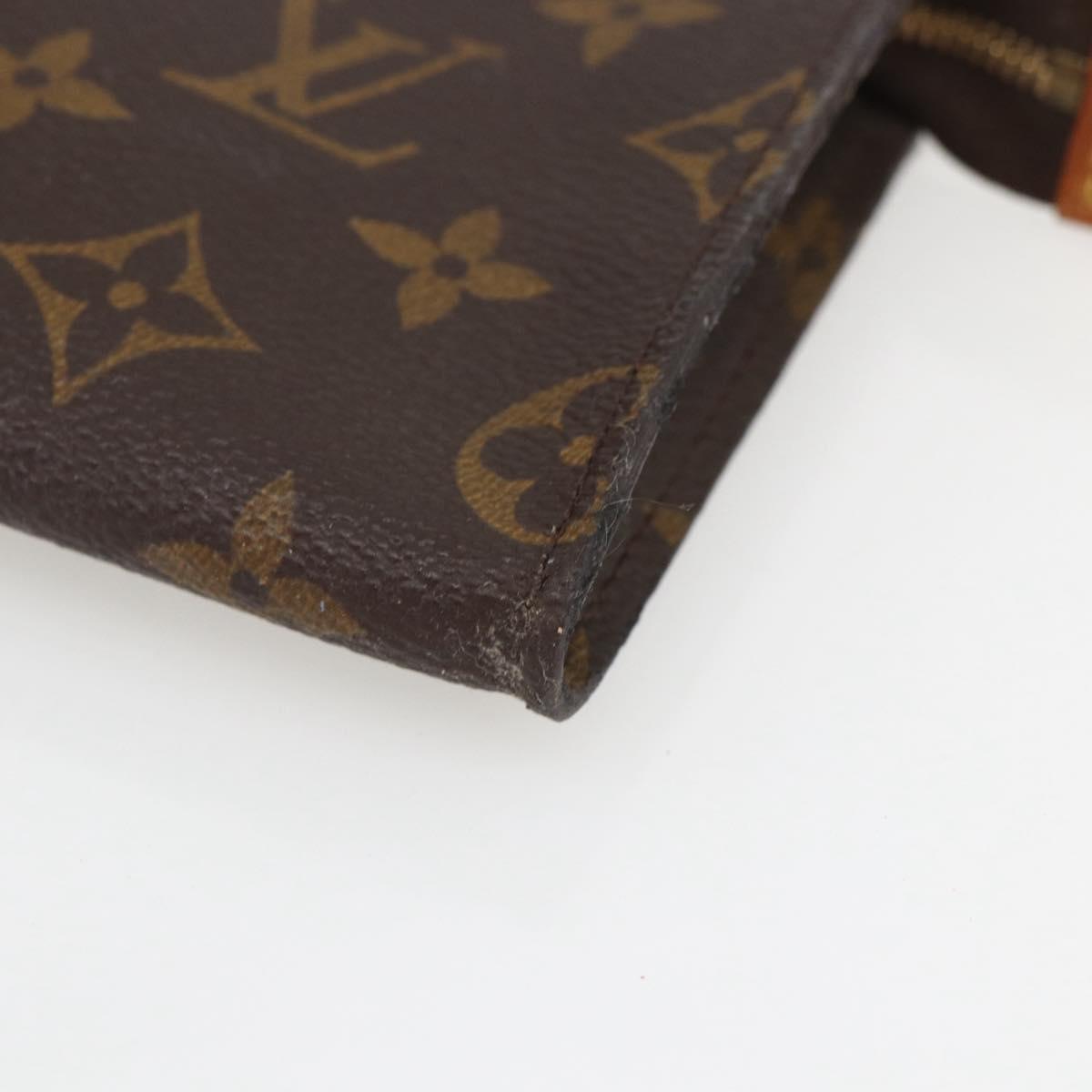 LOUIS VUITTON Monogram Bucket PM Accessory Pouch LV Auth 164319