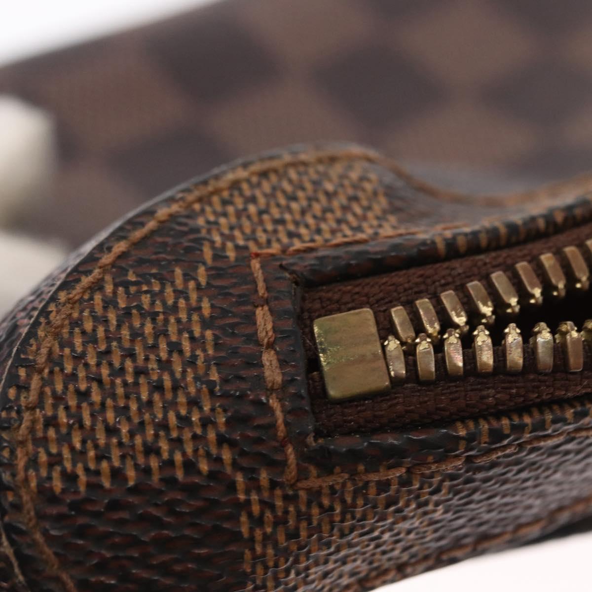 LOUIS VUITTON Damier Ebene Geronimos Shoulder Bag N51994 LV Auth 164331