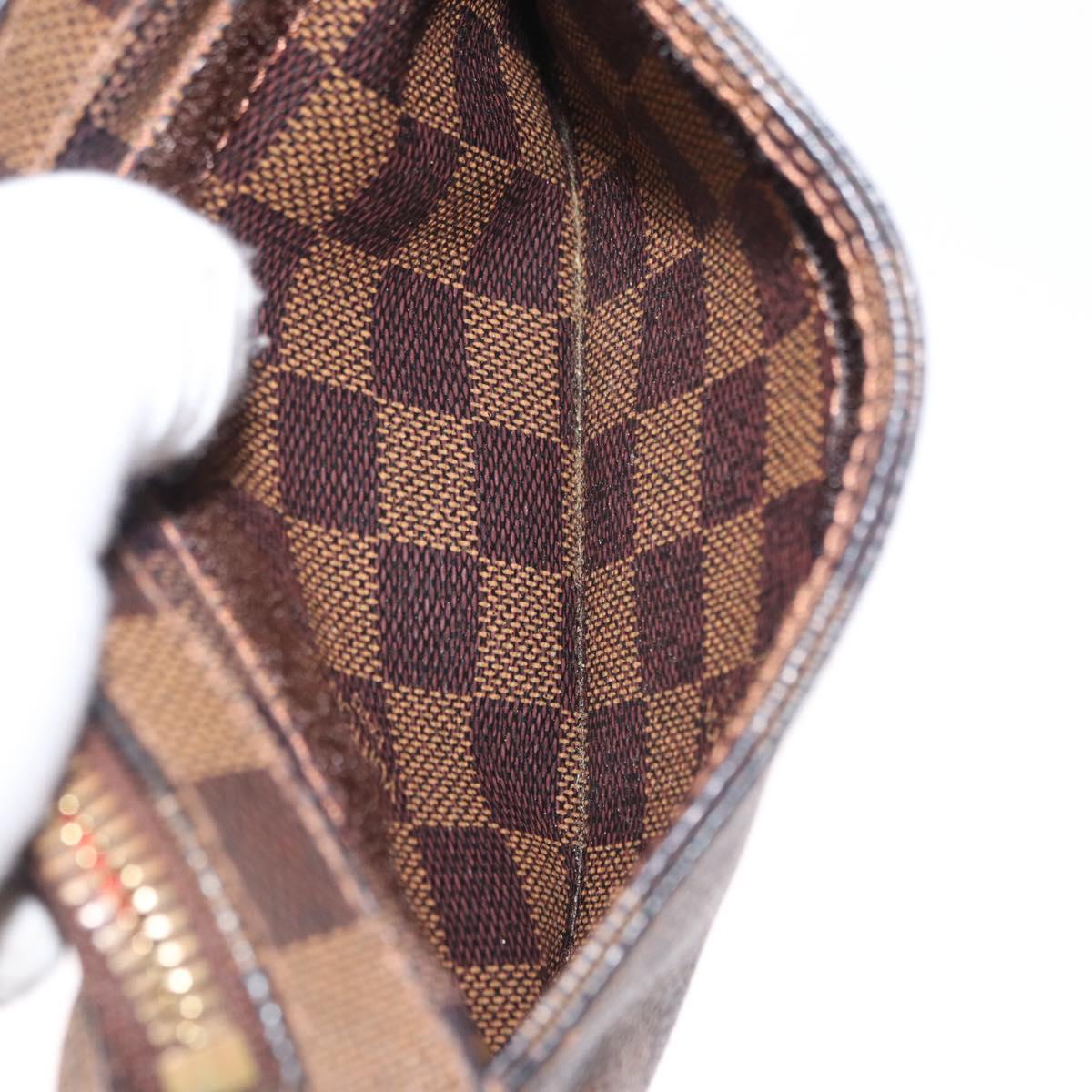 LOUIS VUITTON Damier Ebene Geronimos Shoulder Bag N51994 LV Auth 164331