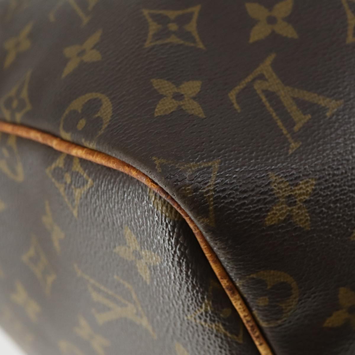 LOUIS VUITTON Monogram Keepall 55 Boston Bag M41424 LV Auth 164355