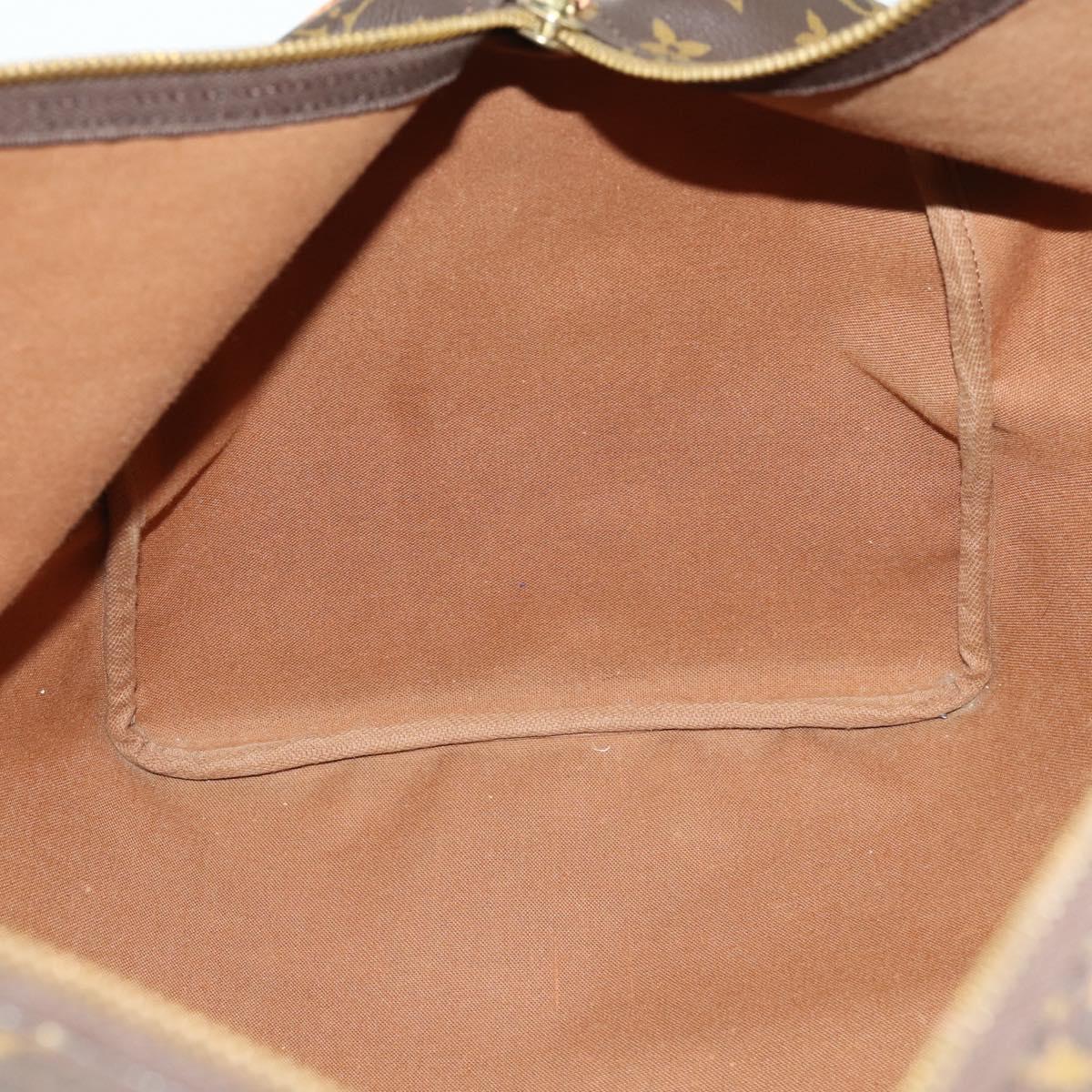 LOUIS VUITTON Monogram Keepall 55 Boston Bag M41424 LV Auth 164355