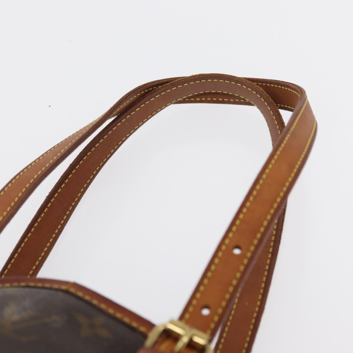 LOUIS VUITTON Monogram Bucket PM Shoulder Bag M42238 LV Auth 164359