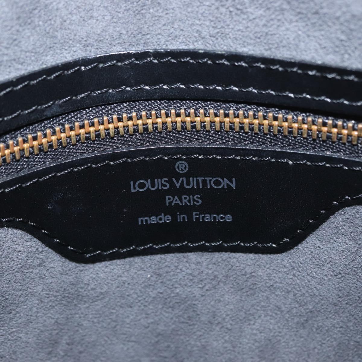 LOUIS VUITTON Epi Saint Jacques Shoulder Bag Black M52262 LV Auth 164365