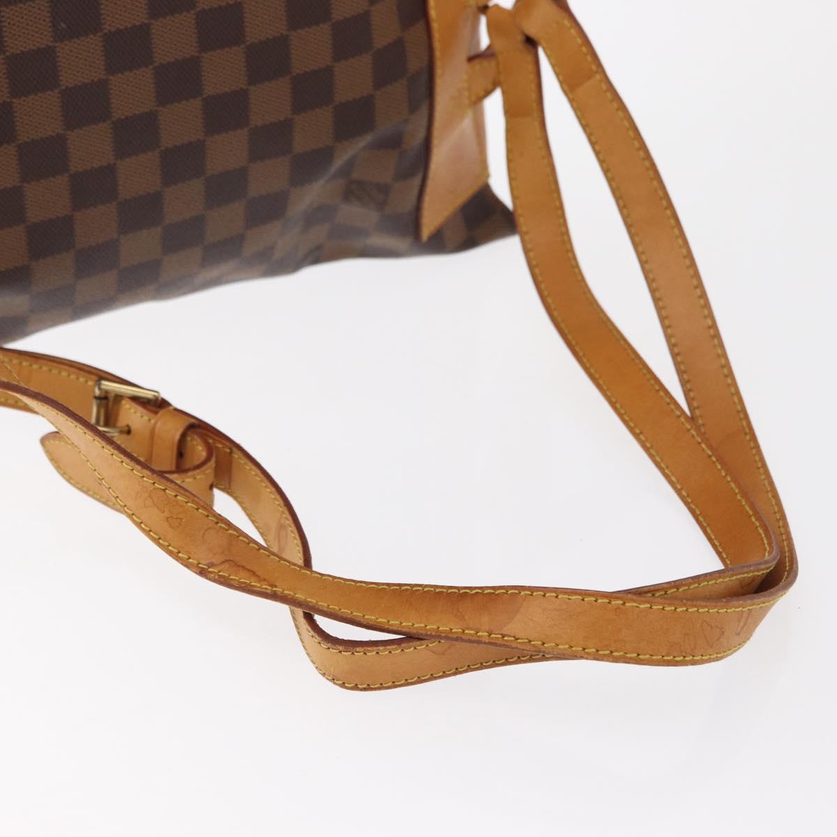 LOUIS VUITTON Damier Ebene Arlucan Backpack N99038 LV Auth 164371