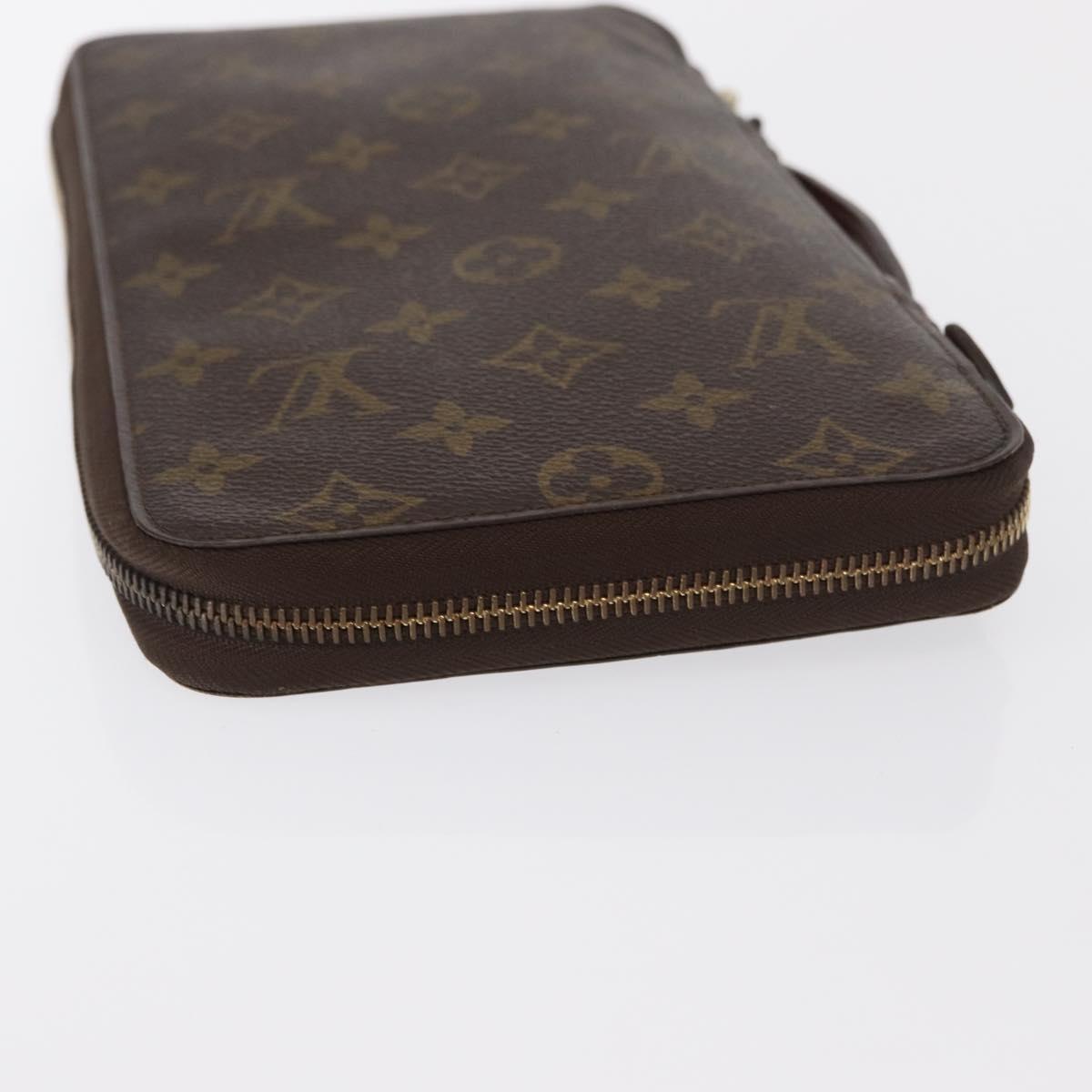 LOUIS VUITTON Monogram Poche Escapade Travel Case M60113 LV Auth 164378