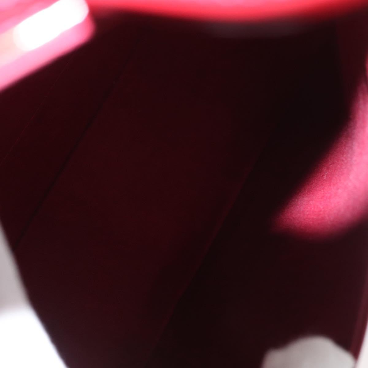 LOUIS VUITTON Vernis Bell Flower GM Bag Rouge Grunadine M91728 LV Auth 164379