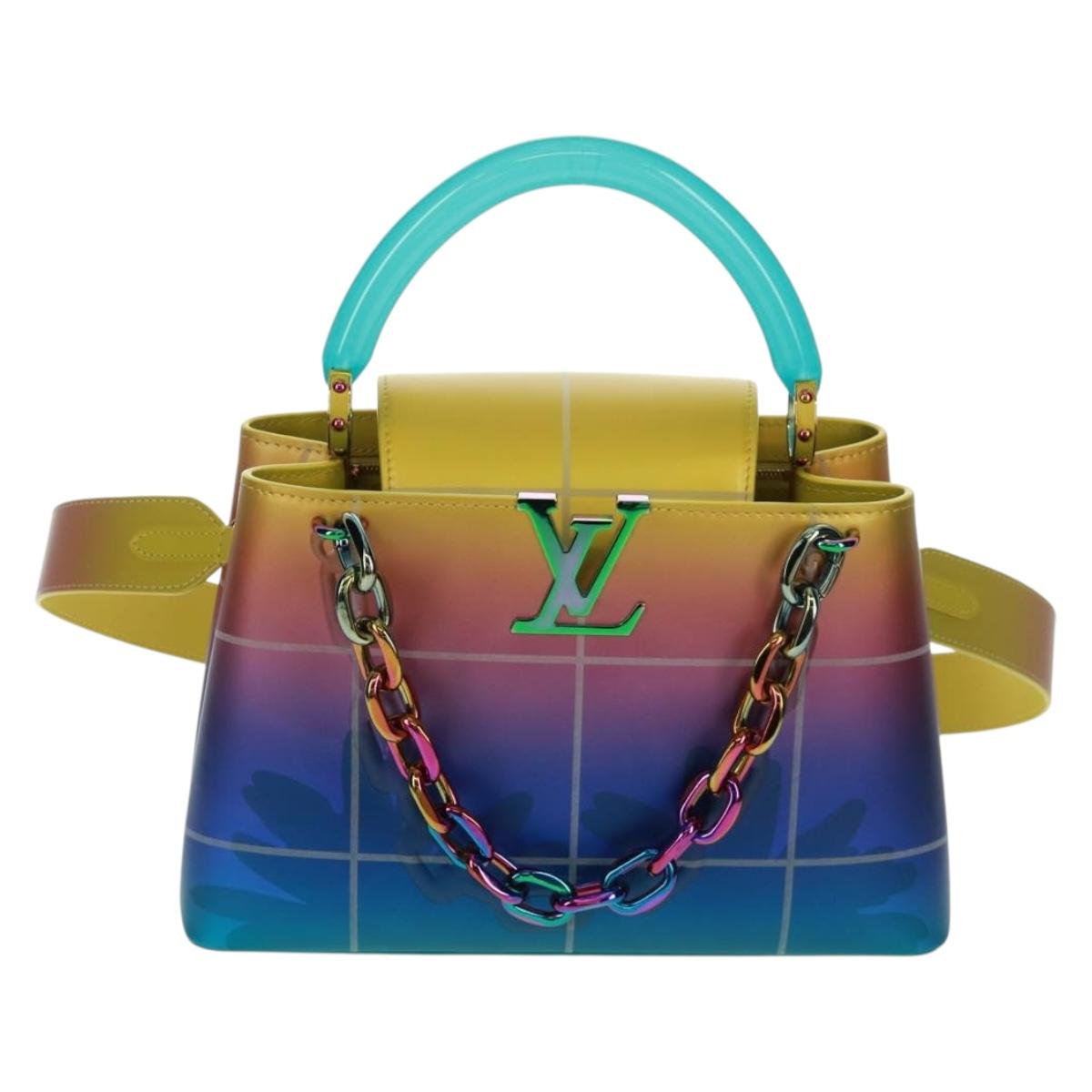 LOUIS VUITTON Amélie Bertrand Articapucines MM Bag Leather M21336 Auth 164380SM