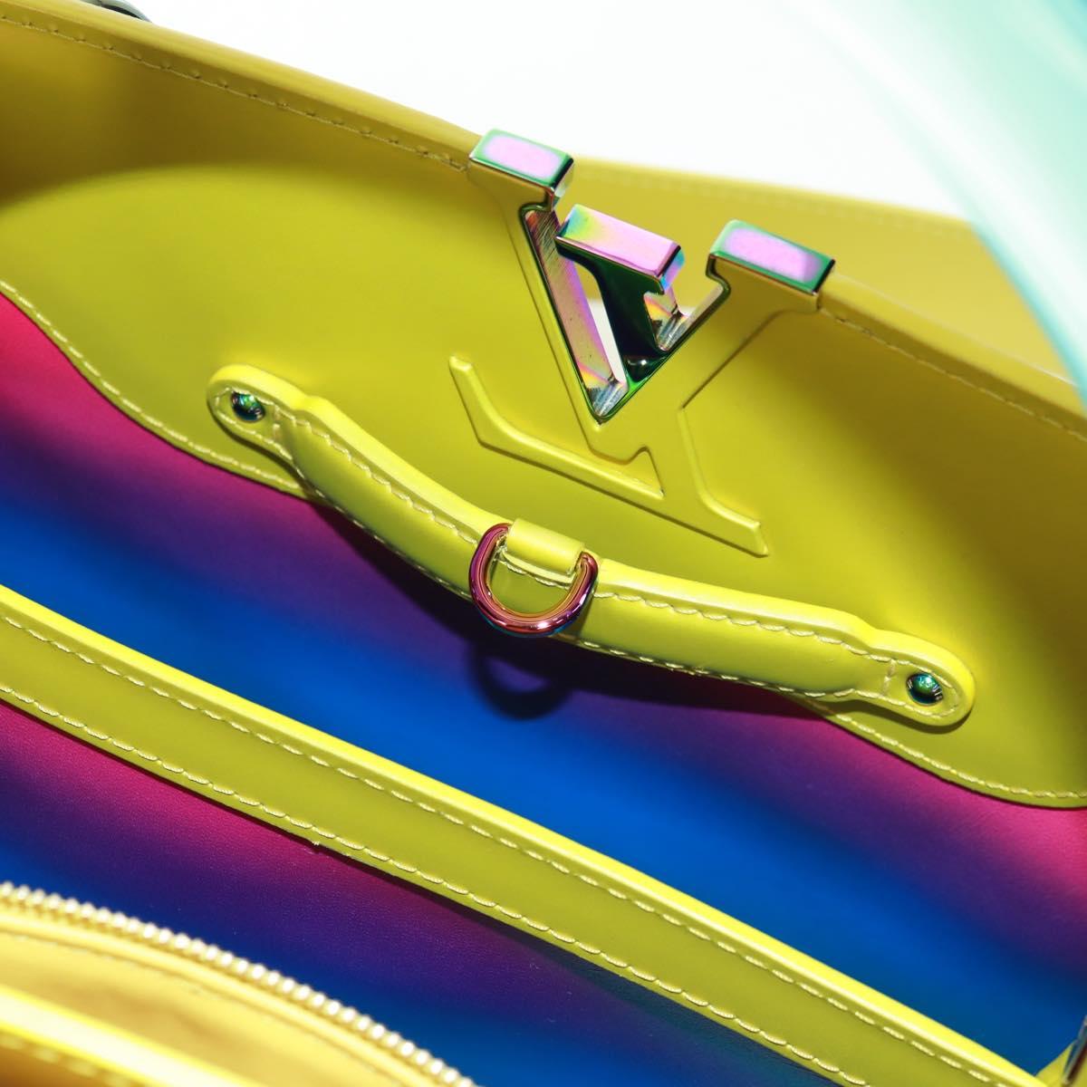 LOUIS VUITTON Amélie Bertrand Articapucines MM Bag Leather M21336 Auth 164380SM