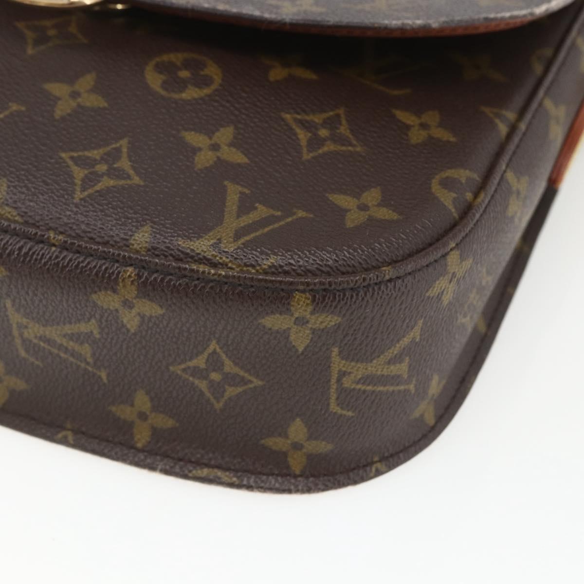 LOUIS VUITTON Monogram Saint Cloud GM Shoulder Bag M51242 LV Auth 164383
