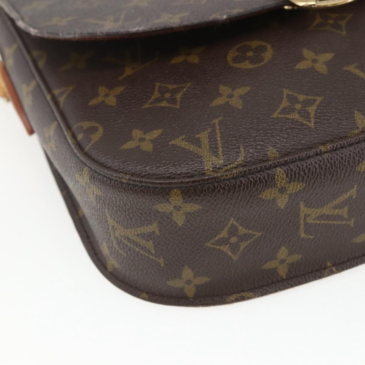 LOUIS VUITTON Monogram Saint Cloud GM Shoulder Bag M51242 LV Auth 164383