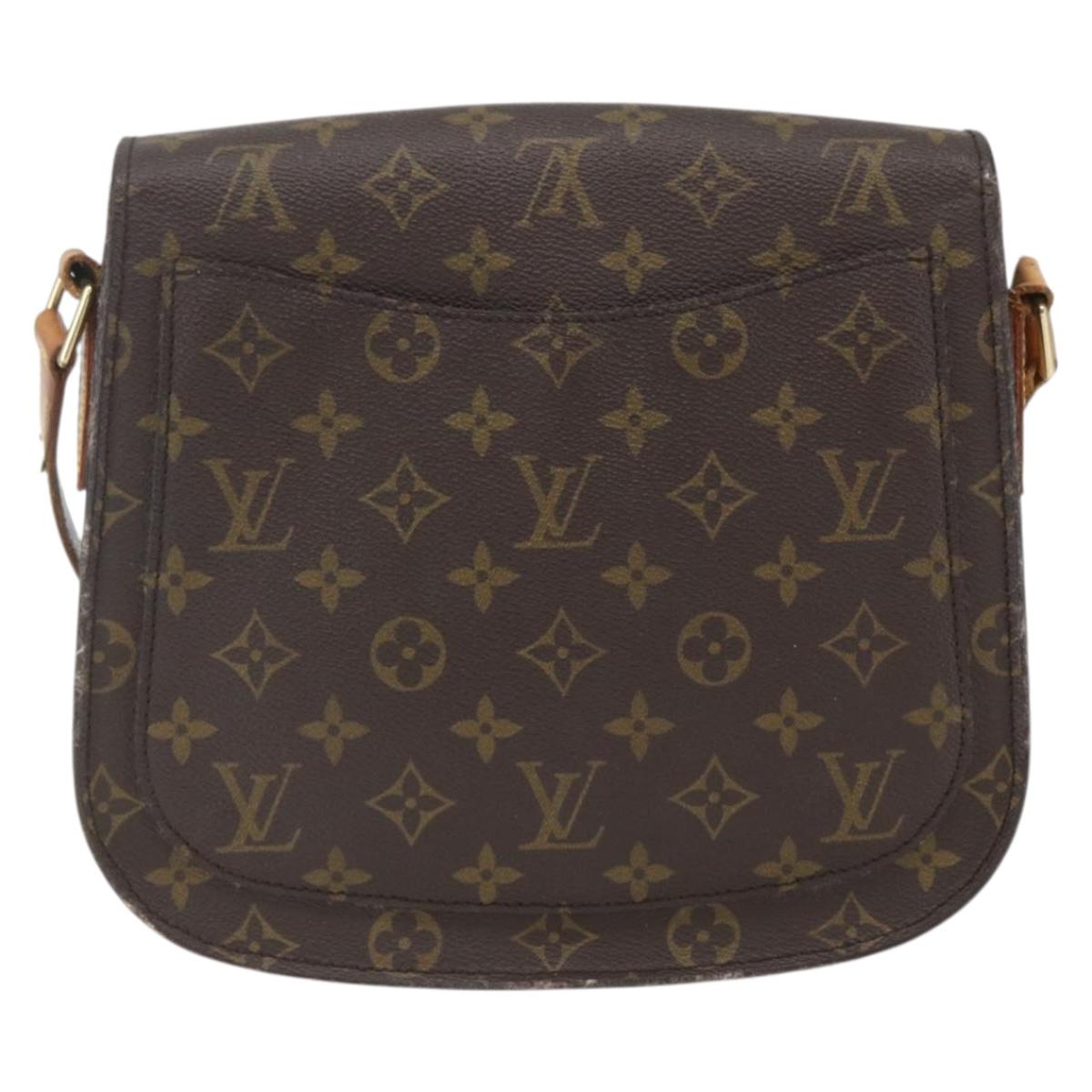 LOUIS VUITTON Monogram Saint Cloud GM Shoulder Bag M51242 LV Auth 164383