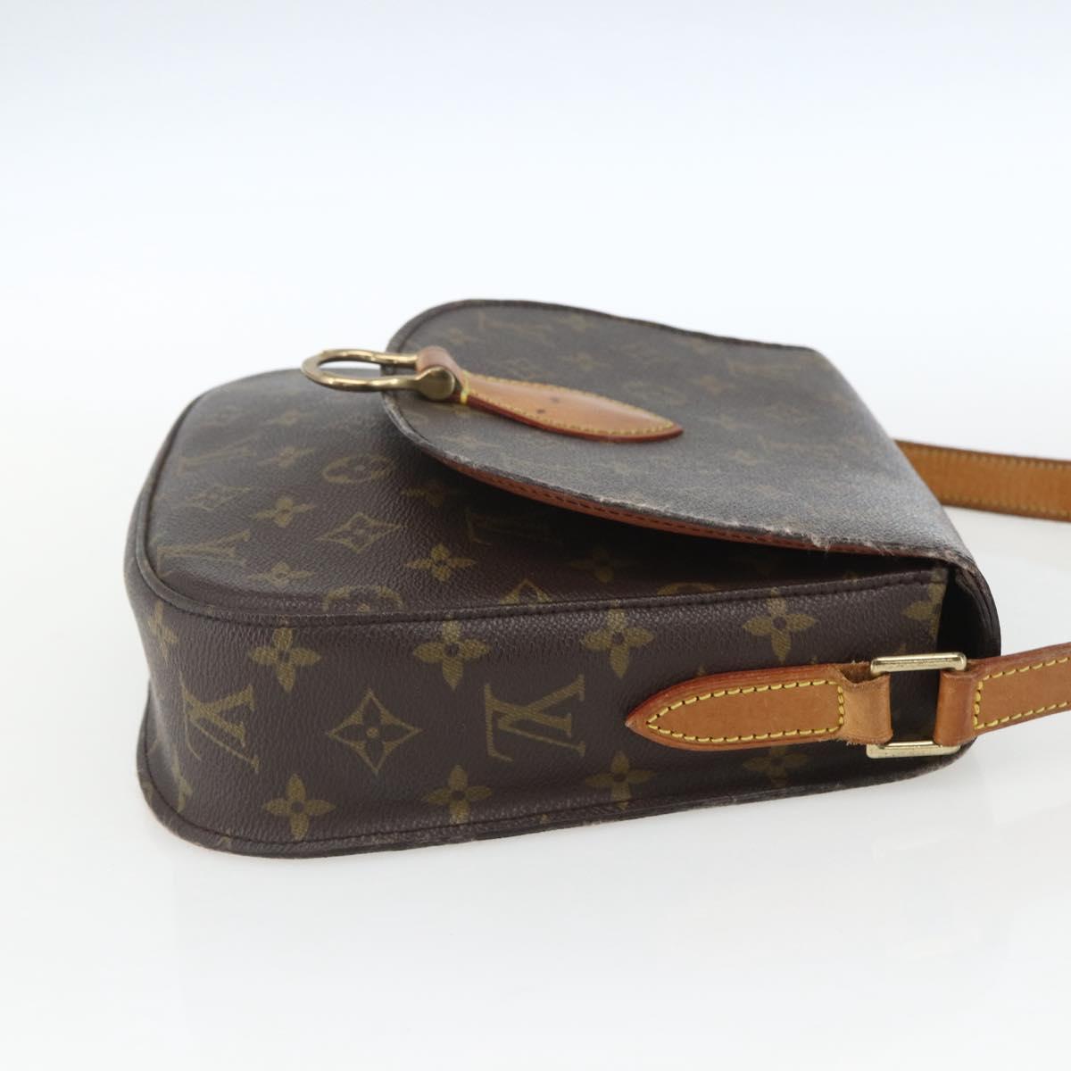 LOUIS VUITTON Monogram Saint Cloud GM Shoulder Bag M51242 LV Auth 164383