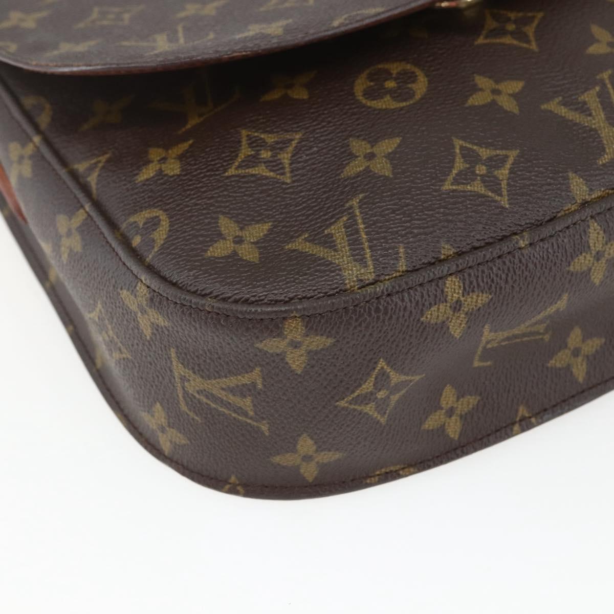LOUIS VUITTON Monogram Saint Cloud GM Shoulder Bag M51242 LV Auth 164389